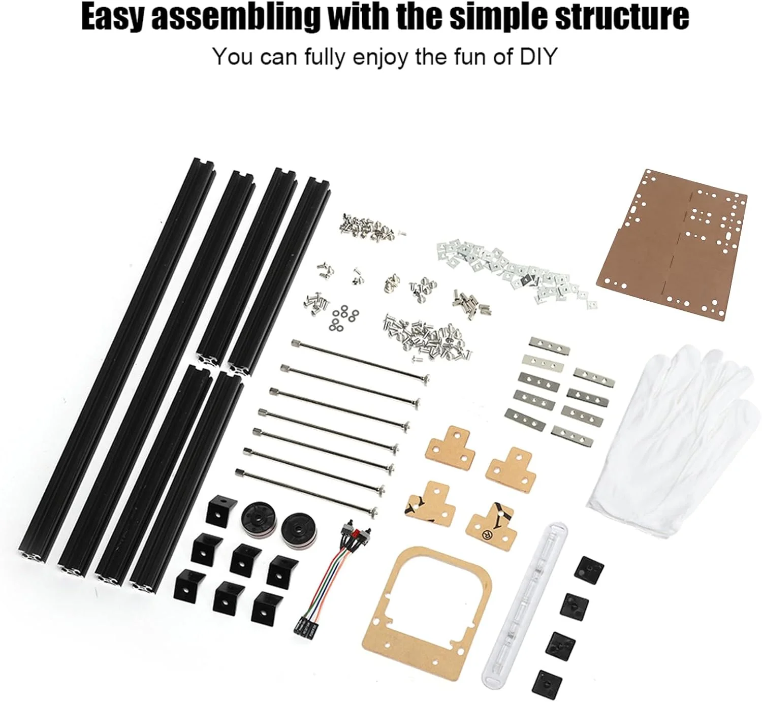 کیس باز کامپیوتر، شاسی کامپیوتر مینی باز آلیاژ آلومینیوم ATX مادربرد، طراحی قاب باز عملکرد اتلاف حرارت خوبی دارد، مونتاژ آسان برای ATX معمولی