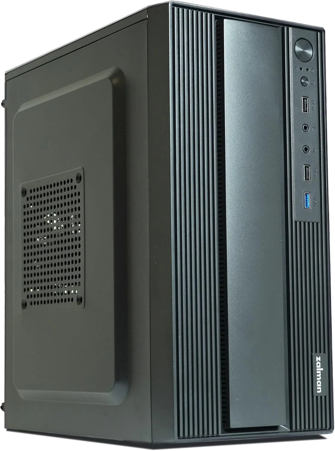 کیس کامپیوتر کوچک Zalman T6 MINI، شاسی کامپیوتر Micro-ATX Mini-ITX SFF SFX HTPC، USB 3.0، 1 عدد فن 80 میلی‌متری از پیش نصب‌شده، کیس کوچک مناسب برای کامپیوتر اداری