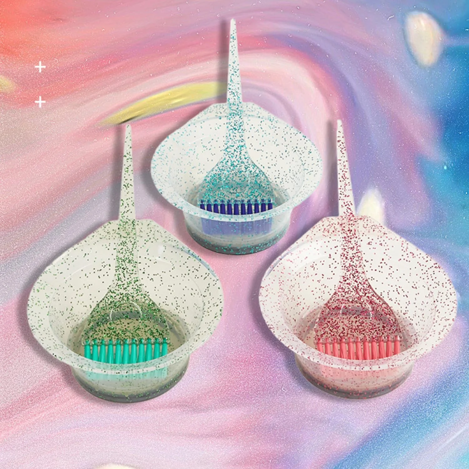 ست کاسه و برس رنگ مو Labymos، بسته 2 عددی، مناسب استفاده در خانه و سالن ست کاسه و برس رنگ مو Labymos، بسته 2 عددی، مناسب استفاده در خانه و سالن