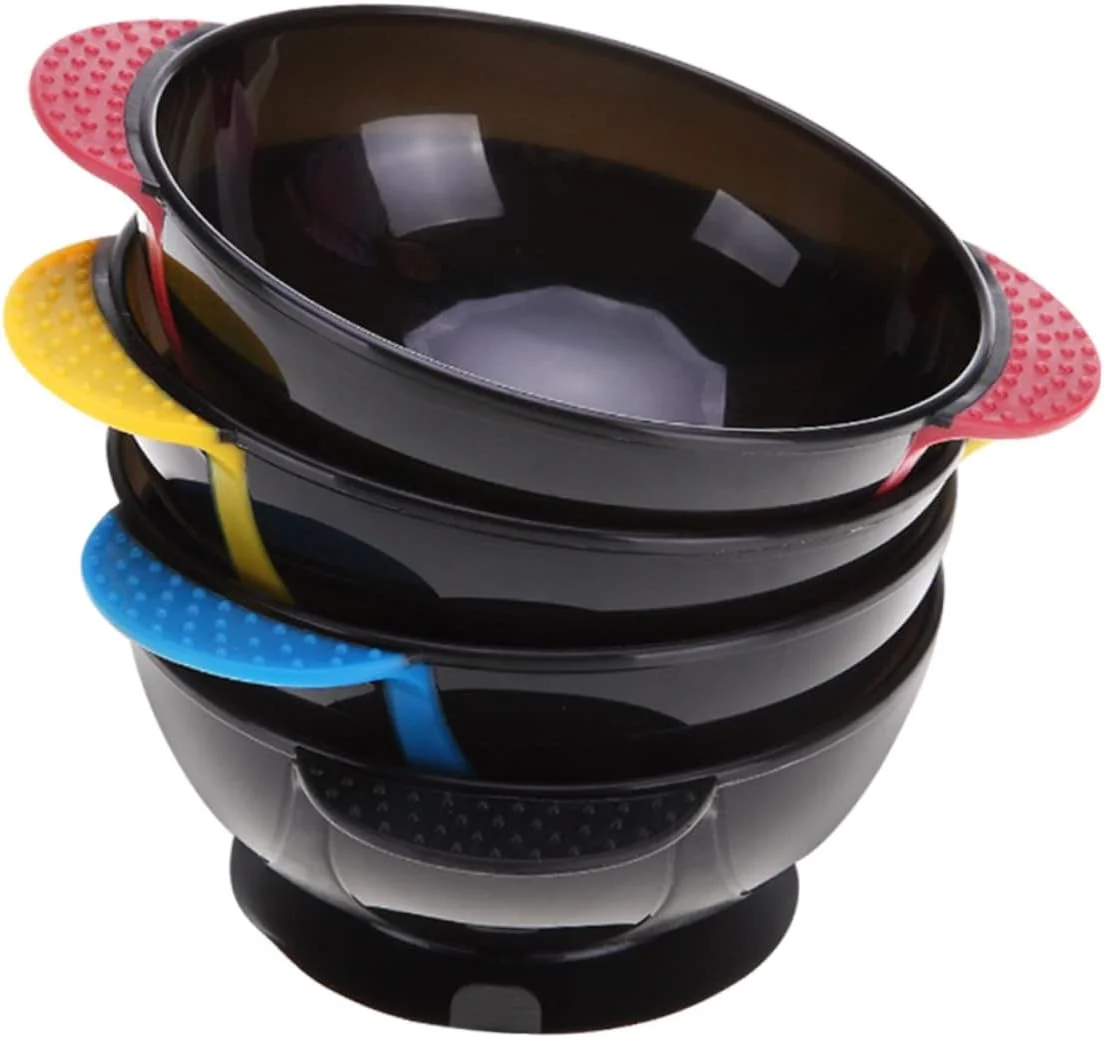 میکینونا 4 عدد کاسه ترکیب رنگ مو ضد لغزش مغناطیسی، کیت رنگ آمیزی، ظروف سالن، استفاده آسان، رنگ تصادفی میکینونا 4 عدد کاسه ترکیب رنگ مو ضد لغزش مغناطیسی، کیت رنگ آمیزی، ظروف سالن، استفاده آسان، رنگ تصادفی