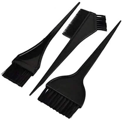 مجموعه کاسه رنگ مو و برس رنگ مو انجل، شامل ۴ قطعه (کاسه رنگ مو و ۳ برس) (مشکی)