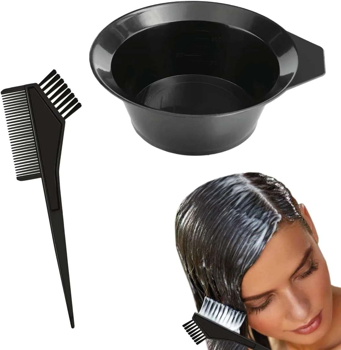 مجموعه رنگ مو Powersell srls برای سالن و رنگ کردن مو در خانه به همراه برس و کاسه مجموعه رنگ مو Powersell srls برای سالن و رنگ کردن مو در خانه به همراه برس و کاسه