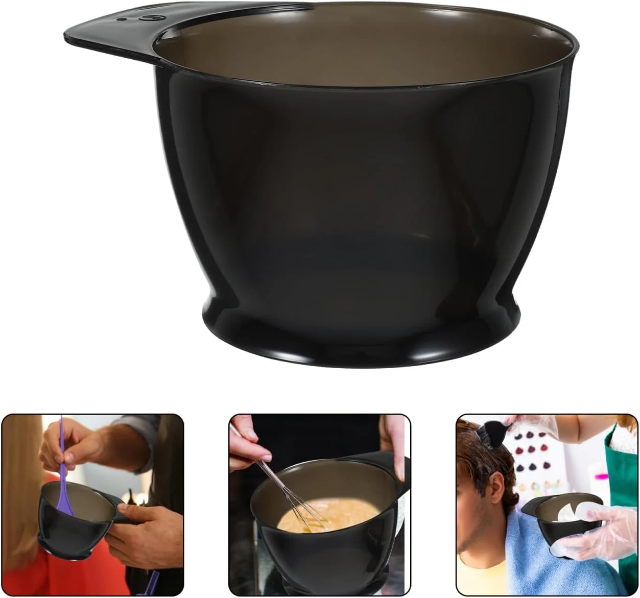 POPETPOP کاسه مخلوط کننده لوازم جانبی 6 عددی برس رنگ آمیزی کاسه رنگ آمیزی برای آرایشگران پیش بند آرایشگری روغن فر POPETPOP کاسه مخلوط کننده لوازم جانبی 6 عددی برس رنگ آمیزی کاسه رنگ آمیزی برای آرایشگران پیش بند آرایشگری روغن فر