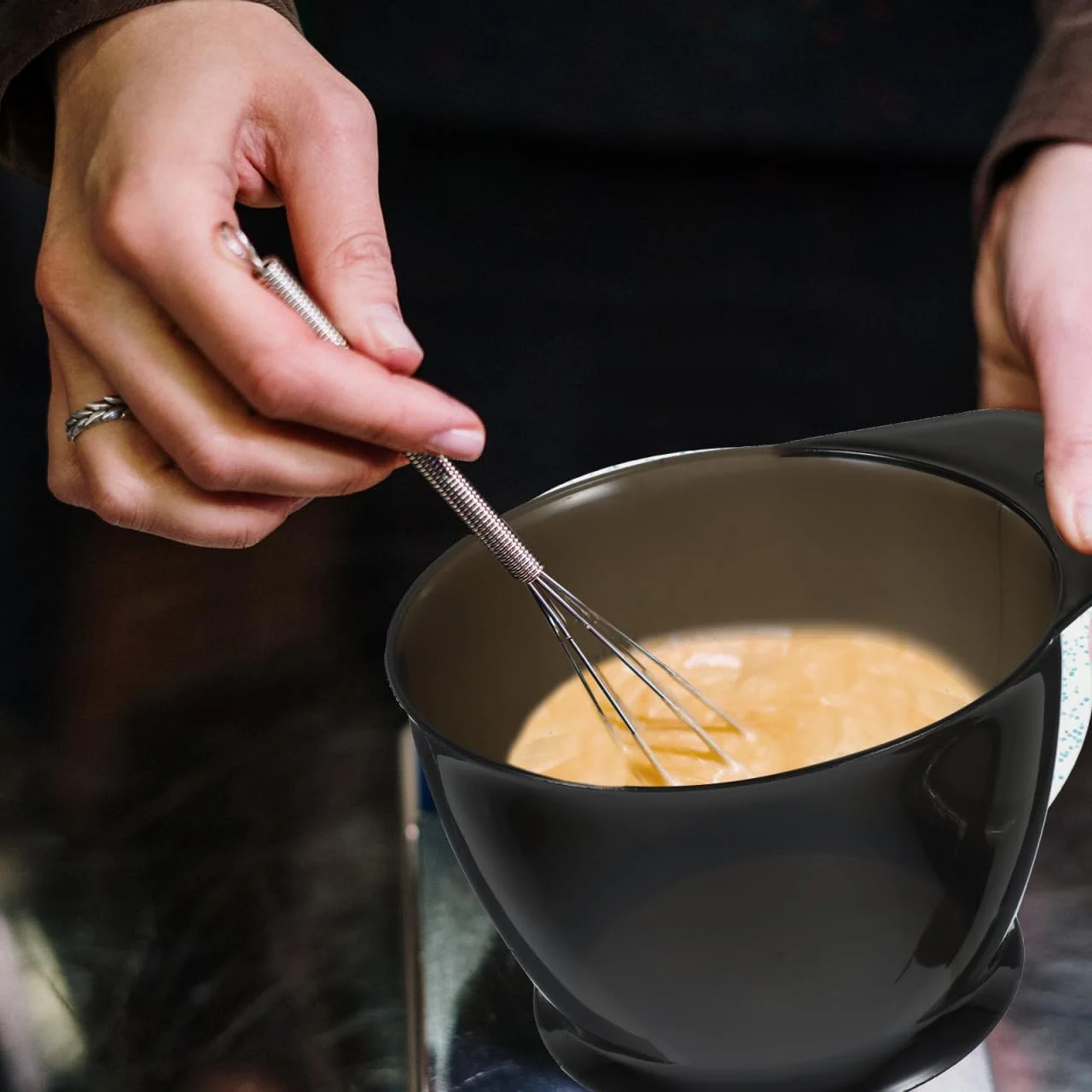 POPETPOP کاسه مخلوط کننده لوازم جانبی 6 عددی برس رنگ آمیزی کاسه رنگ آمیزی برای آرایشگران پیش بند آرایشگری روغن فر POPETPOP کاسه مخلوط کننده لوازم جانبی 6 عددی برس رنگ آمیزی کاسه رنگ آمیزی برای آرایشگران پیش بند آرایشگری روغن فر