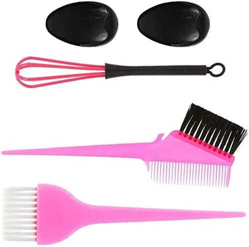 مجموعه رنگ مو 5 تکه POFET، برس و کاسه رنگ مو - شامل کاسه رنگ مو، برس رنگ، پوشش گوش و مخلوط کن رنگ، اپلیکاتور رنگ آمیزی مو (صورتی) مجموعه رنگ مو 5 تکه POFET، برس و کاسه رنگ مو - شامل کاسه رنگ مو، برس رنگ، پوشش گوش و مخلوط کن رنگ، اپلیکاتور رنگ آمیزی مو (صورتی)