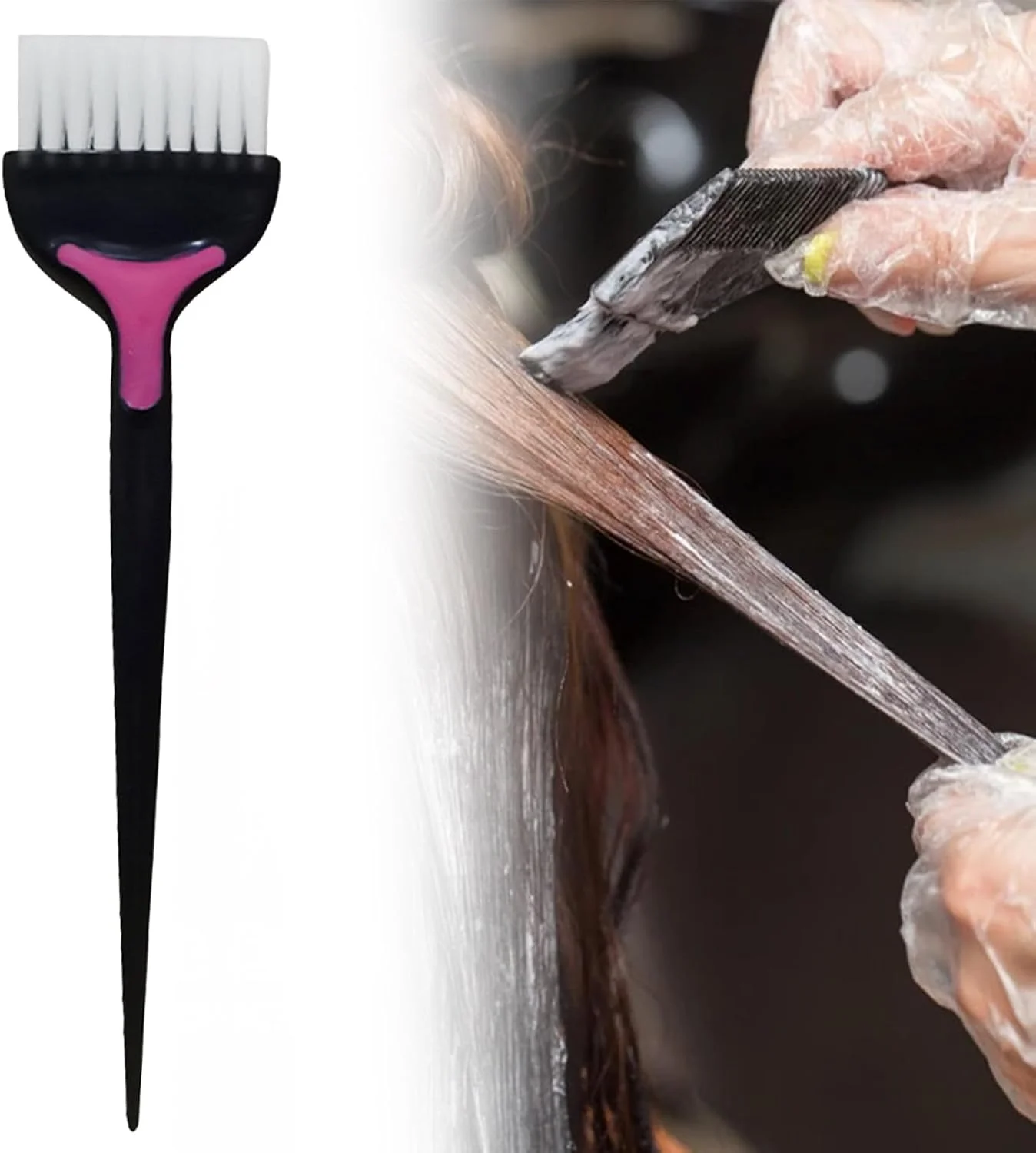 ست کاسه رنگ مو حرفه ای با برس رنگ، کاسه ترکیب رنگ مشکی، کیت رنگ مو ست کاسه رنگ مو حرفه ای با برس رنگ، کاسه ترکیب رنگ مشکی، کیت رنگ مو