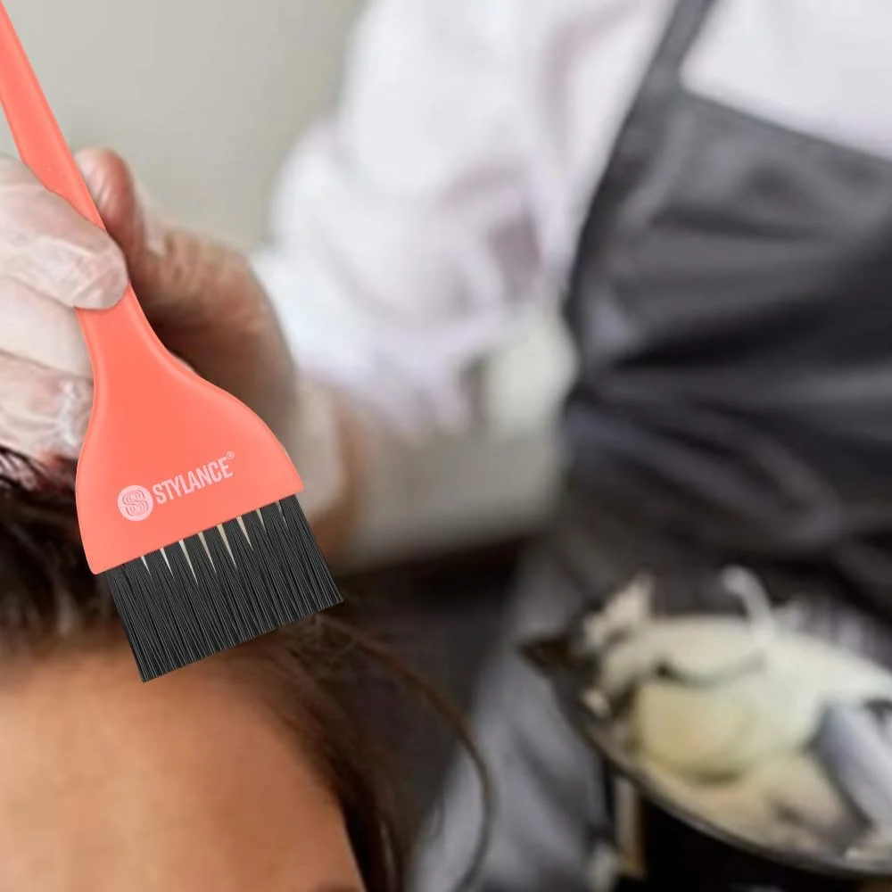 ست رنگ مو 5 تکه - کاسه رنگ مو، برس رنگ مو، پیمانه اندازه گیری، مناسب برای استفاده در سالن و ابزار رنگرزی خانگی (نارنجی) ست رنگ مو 5 تکه - کاسه رنگ مو، برس رنگ مو، پیمانه اندازه گیری، مناسب برای استفاده در سالن و ابزار رنگرزی خانگی (نارنجی)