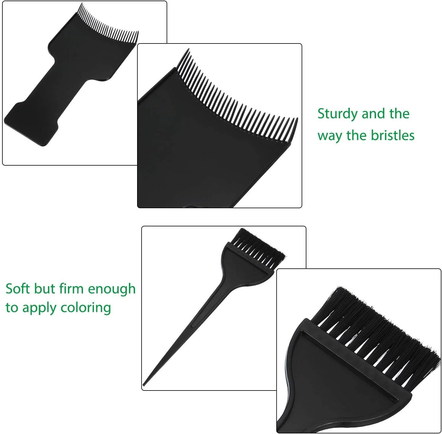 ست تخته رنگ مو با شانه ابزار رنگ مو، مناسب برای رنگ کردن مو در خانه یا سالن، 4 عدد ست تخته رنگ مو با شانه ابزار رنگ مو، مناسب برای رنگ کردن مو در خانه یا سالن، 4 عدد