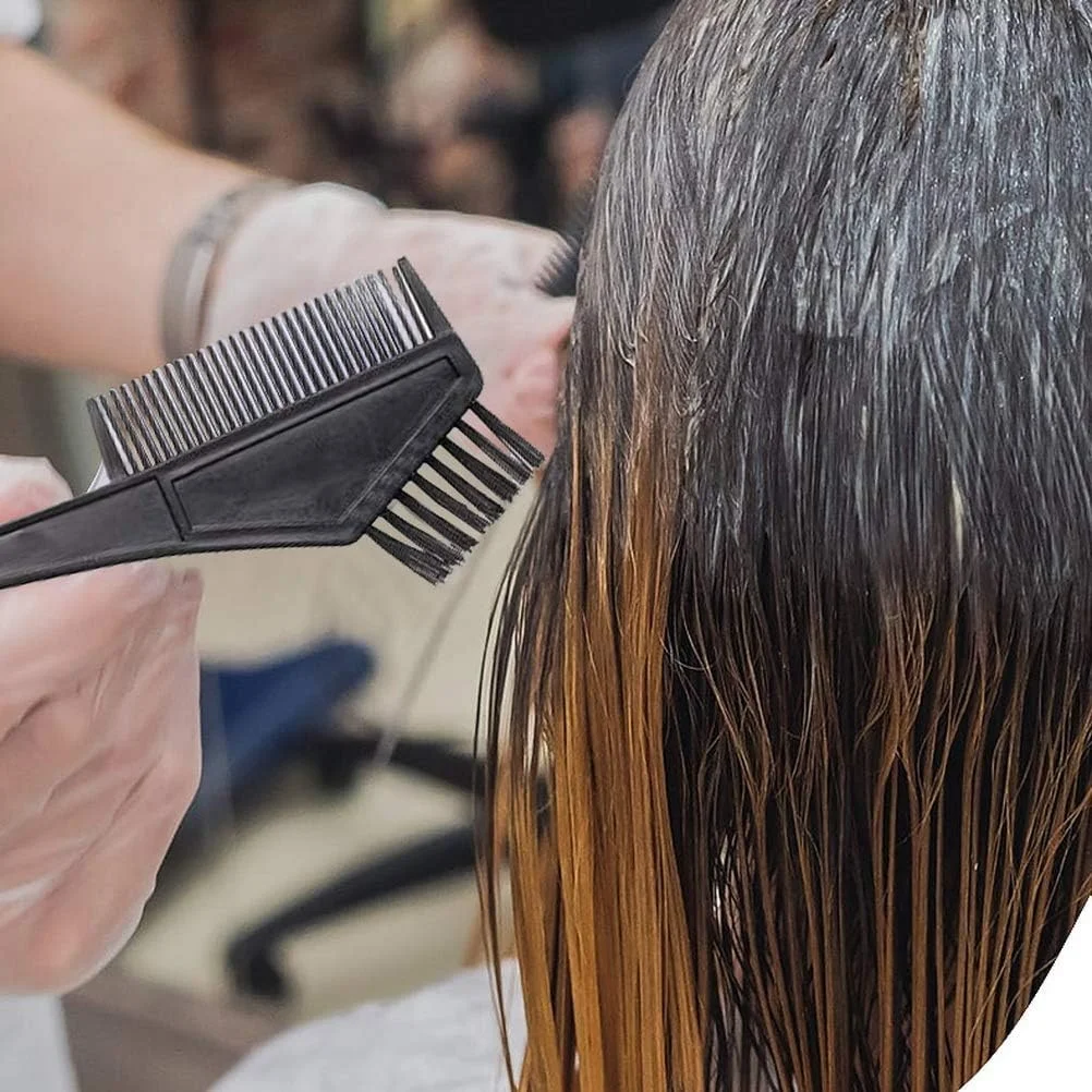 مجموعه 6 عددی تخته رنگ مو تزویق به همراه شانه دندانه دار، فویل و برس برای رنگ کردن مو، مراقبت از مو، شانه مخصوص رنگ و صفحه فویل مجموعه 6 عددی تخته رنگ مو تزویق به همراه شانه دندانه دار، فویل و برس برای رنگ کردن مو، مراقبت از مو، شانه مخصوص رنگ و صفحه فویل