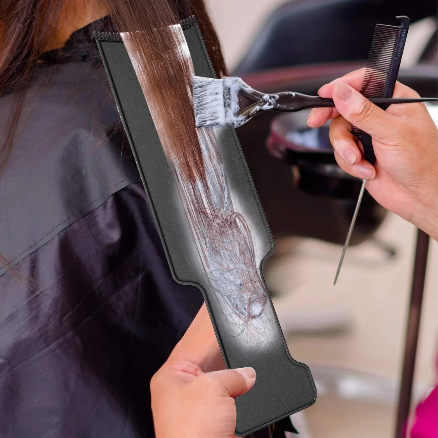 ست تخته رنگ مو با شانه ابزار رنگ مو، مناسب برای رنگ کردن مو در خانه یا سالن، 4 عدد ست تخته رنگ مو با شانه ابزار رنگ مو، مناسب برای رنگ کردن مو در خانه یا سالن، 4 عدد