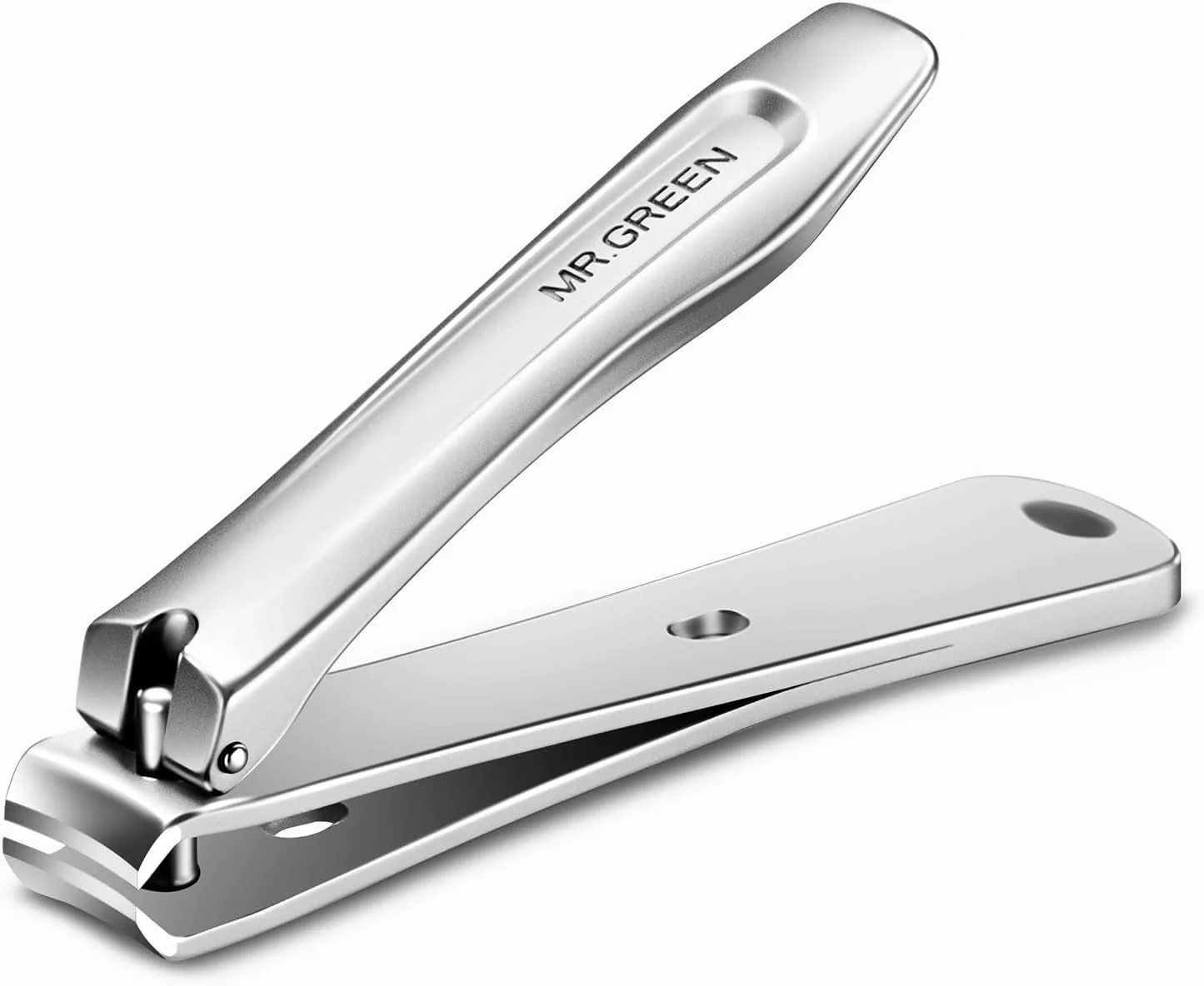 ناخن گیر MR.GREEN برای ناخن های ضخیم، کاتر ناخن حرفه ای فولاد ضد زنگ درجه پزشکی، ناخن گیر تیز و بادوام برای آقایان و بانوان