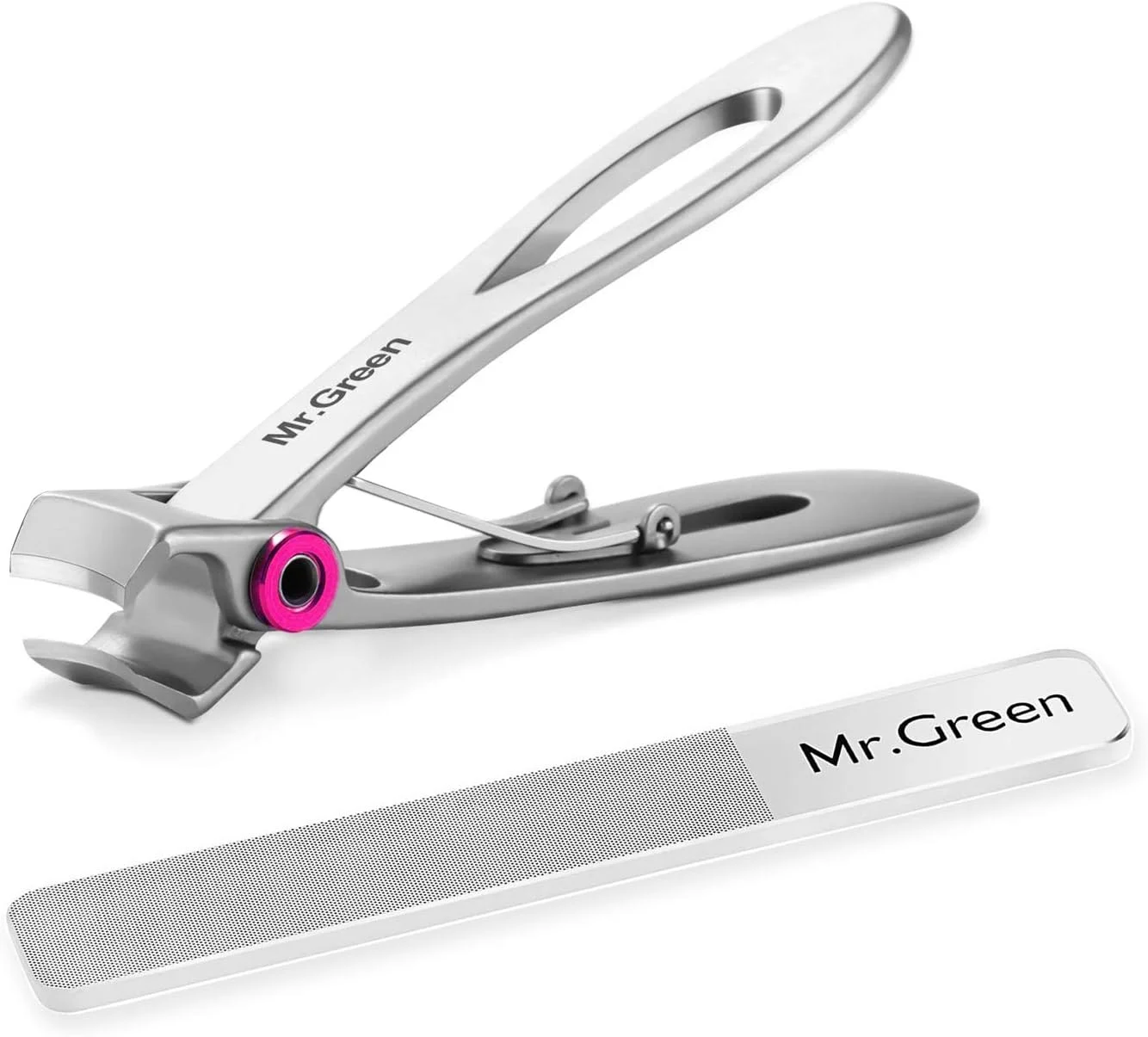 ناخن گیر آقای گرین، ناخن گیر انگشتان پا با دهانه فوق العاده پهن برای ناخن های ضخیم، ناخن گیر استیل ضد زنگ مقاوم برای سالمندان