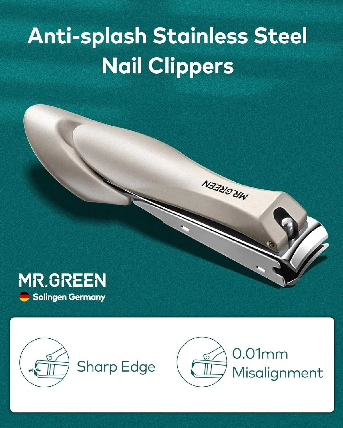 ست مانیکور 9 در 1 MR.GREEN، ست پدیکور، ست ناخن گیر استیل ضد زنگ آلمانی، ناخن گیرهای سنگین ضد پاشش، ابزارهای حرفه ای مراقبت از ناخن با کیف چرمی مسافرتی برای آقایان و بانوان ست مانیکور 9 در 1 MR.GREEN، ست پدیکور، ست ناخن گیر استیل ضد زنگ آلمانی، ناخن گیرهای سنگین ضد پاشش، ابزارهای حرفه ای مراقبت از ناخن با کیف چرمی مسافرتی برای آقایان و بانوان