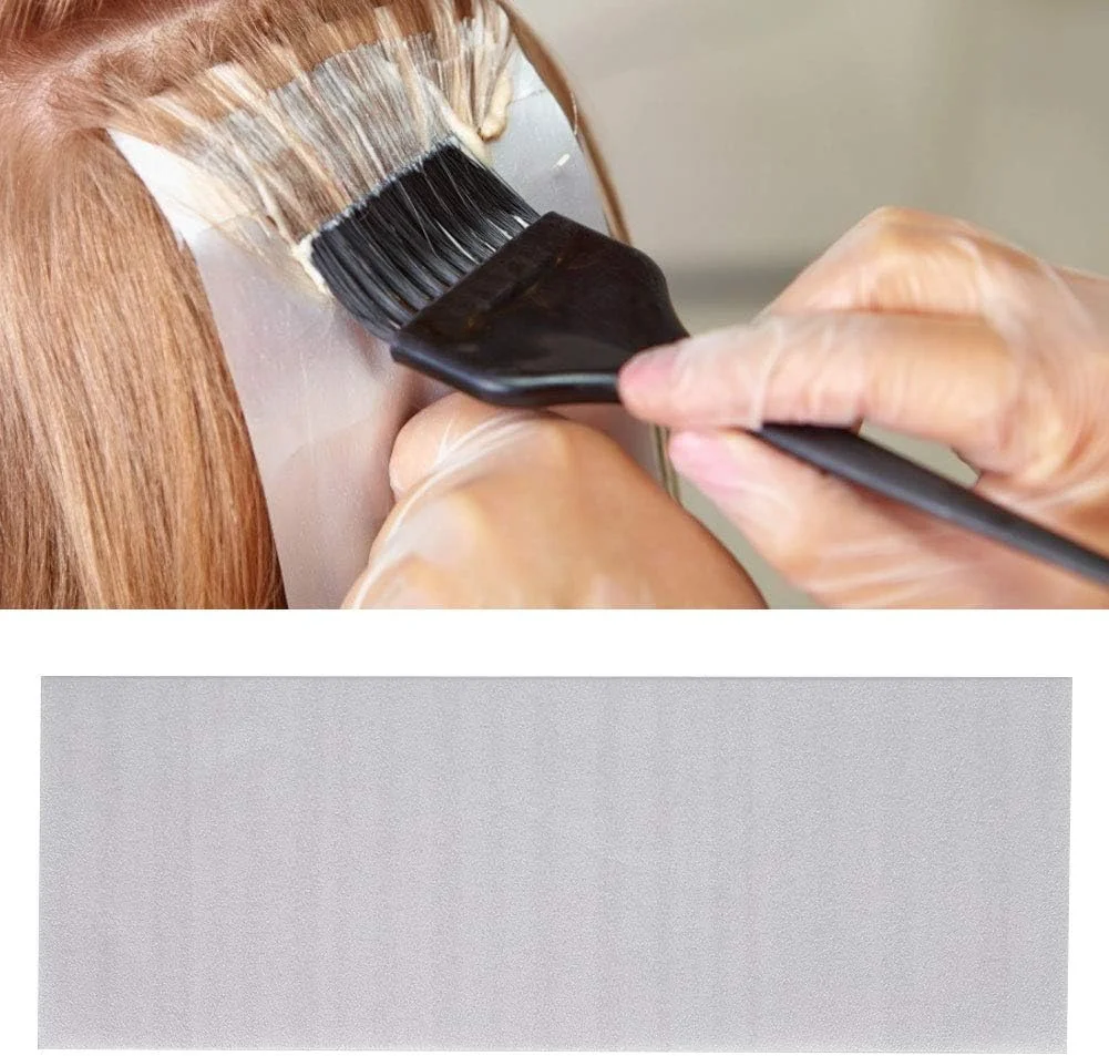 نوارهای کاغذی رنگ مو، روکش های موی شفاف قابل استفاده مجدد، نوارهای حرفه ای هایلایت مو برای آرایشگران سالن (بلند) نوارهای کاغذی رنگ مو، روکش های موی شفاف قابل استفاده مجدد، نوارهای حرفه ای هایلایت مو برای آرایشگران سالن (بلند)