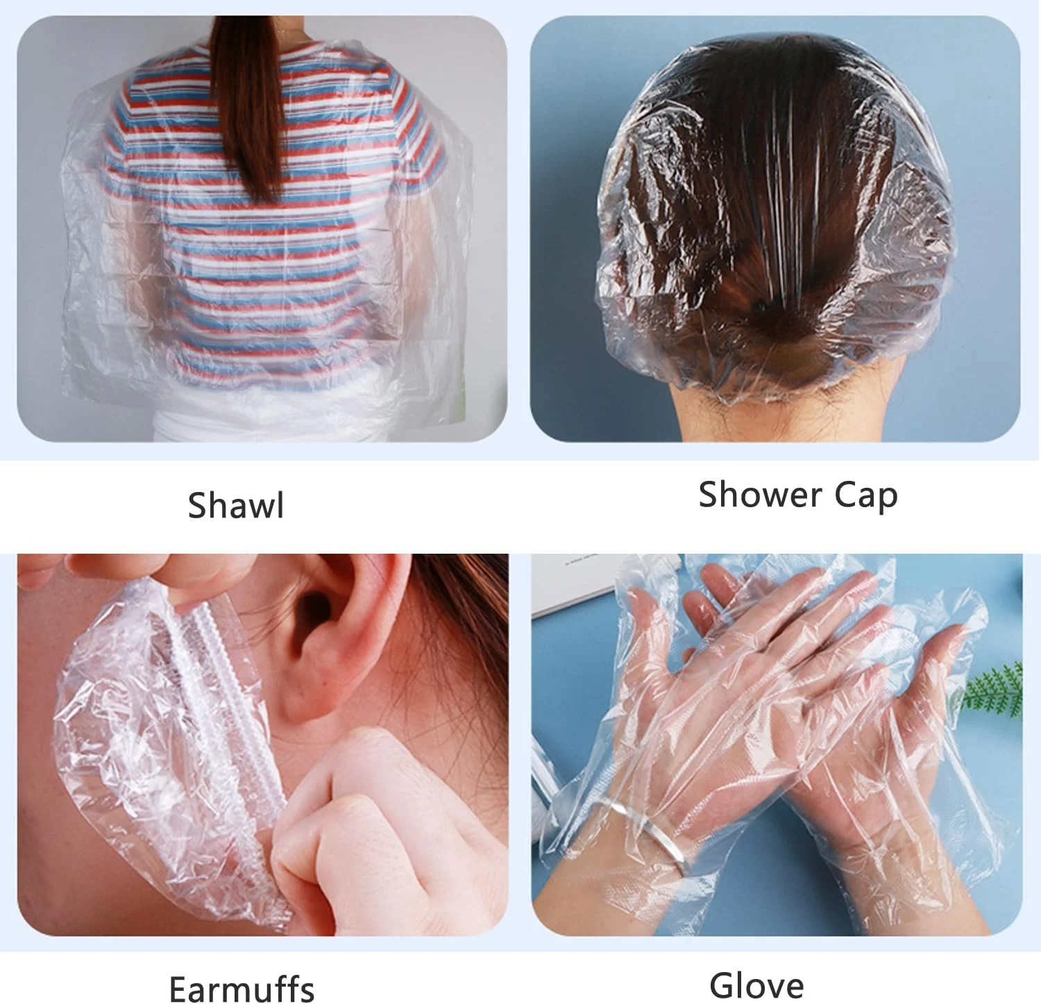 ArrErr مجموعه 10 عددی کیت محافظ رنگ مو یکبار مصرف شامل شنل، کلاه دوش، پوشش گوش، دستکش پلاستیکی برای رنگ کردن مو، کرم رنگ مو، دکلره، ابزار رنگ آمیزی DIY، مناسب برای آرایشگاه ArrErr مجموعه 10 عددی کیت محافظ رنگ مو یکبار مصرف شامل شنل، کلاه دوش، پوشش گوش، دستکش پلاستیکی برای رنگ کردن مو، کرم رنگ مو، دکلره، ابزار رنگ آمیزی DIY، مناسب برای آرایشگاه
