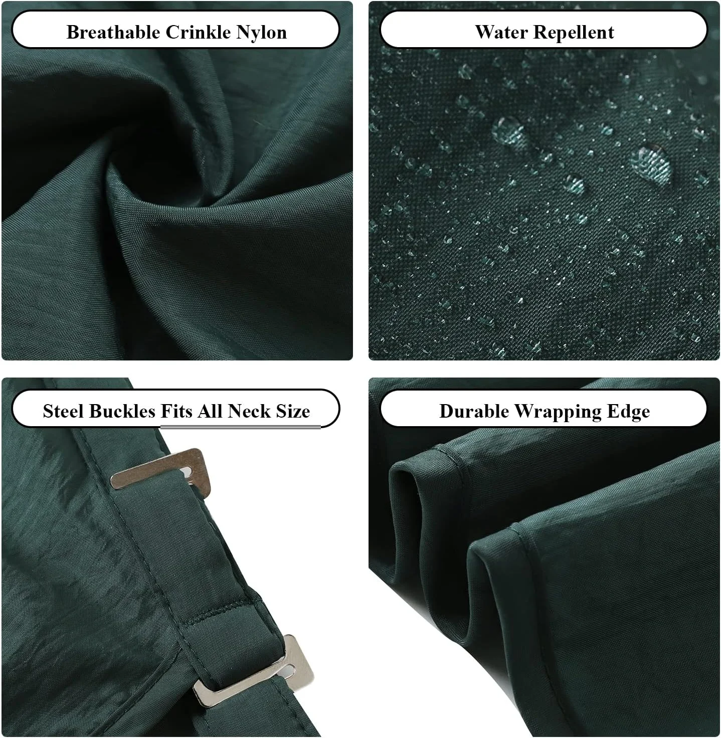 پیشبند آرایشگری کوگانا، پیشبند اصلاح مو، پیشبند نایلونی بسیار بزرگ برای بزرگسالان، ضد آب پیشبند آرایشگری کوگانا، پیشبند اصلاح مو، پیشبند نایلونی بسیار بزرگ برای بزرگسالان، ضد آب