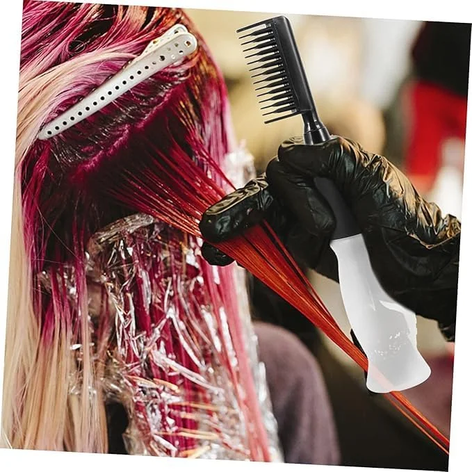 بطری اپلیکاتور روغن مو، 2 عدد بطری اپلیکاتور شانه ریشه، بطری اپلیکاتور شانه، بطری رنگ مو، سفید کننده مو با مقیاس مدرج، ظروف اپلیکاتور برس برای شانه سالن خانگی (6 عدد) بطری اپلیکاتور روغن مو، 2 عدد بطری اپلیکاتور شانه ریشه، بطری اپلیکاتور شانه، بطری رنگ مو، سفید کننده مو با مقیاس مدرج، ظروف اپلیکاتور برس برای شانه سالن خانگی (6 عدد)