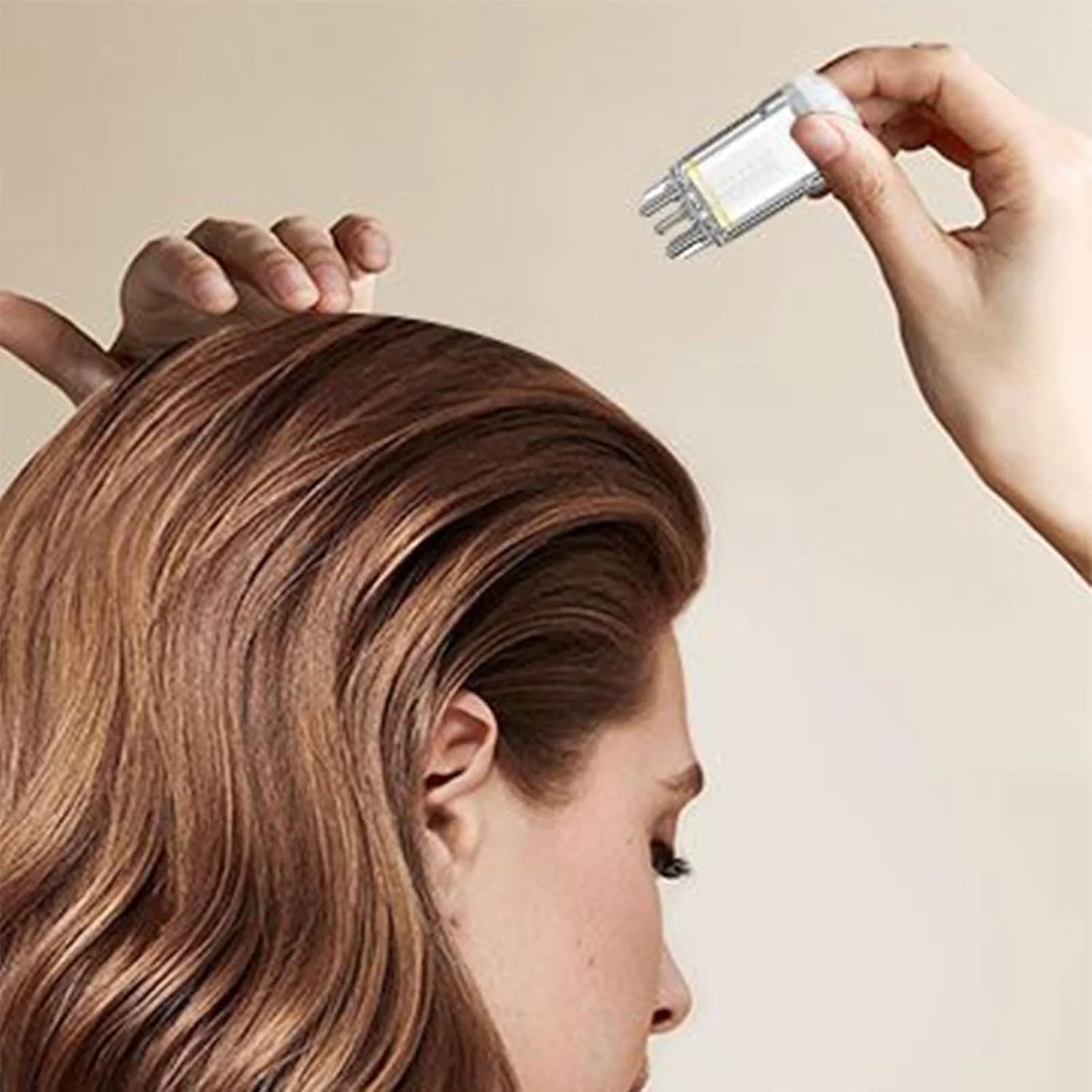 اپلیکاتور روغن مو | برس اپلیکاتور روغن مو جمع و جور برای آقایان، ابزار مراقبت شخصی سبک وزن برای بانوان، جوانان، دوستان، خانواده، همسر، پسر، دختر، مادربزرگ، پدربزرگ