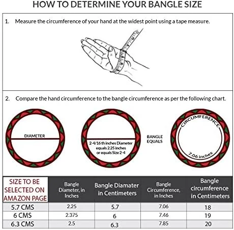 دستبند النگویی سنتی با روکش طلای YouBella مناسب بانوان و دختران دستبند النگویی سنتی با روکش طلای YouBella مناسب بانوان و دختران