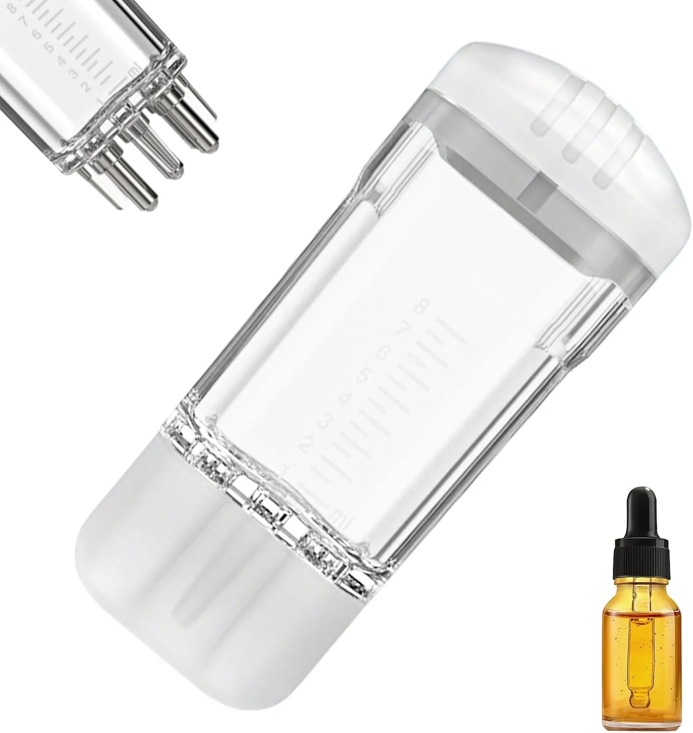 اپلیکاتور روغن مو، شانه ماساژ پخش کننده روغن مو قابل حمل برای بانوان، لوازم کوچک مراقبت شخصی برای دختر، خانواده، مردان، همسر، نوجوانان، پدر بزرگ، پسر، زنان