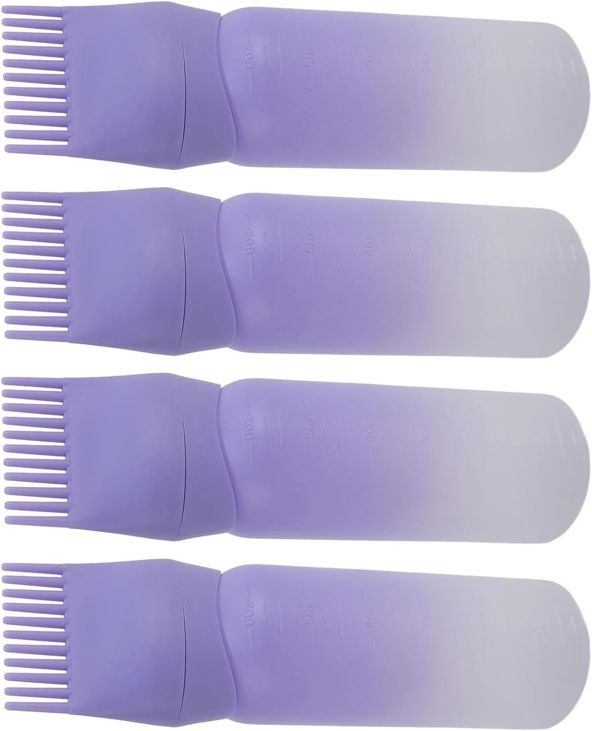 بطری رنگ مو سایری سورا با مقیاس مدرج، طراحی ارگونومیک، مواد PP ممتاز برای آرایشگر با راحتی (گرادیان بنفش) بطری رنگ مو سایری سورا با مقیاس مدرج، طراحی ارگونومیک، مواد PP ممتاز برای آرایشگر با راحتی (گرادیان بنفش)