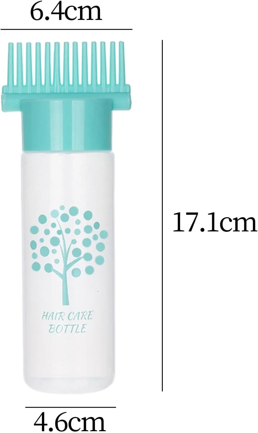 شیشه شانه دار رنگ مو FashionCha Roots، برس رنگ مو برای ریشه مو، آبی، 180 میلی لیتر شیشه شانه دار رنگ مو FashionCha Roots، برس رنگ مو برای ریشه مو، آبی، 180 میلی لیتر