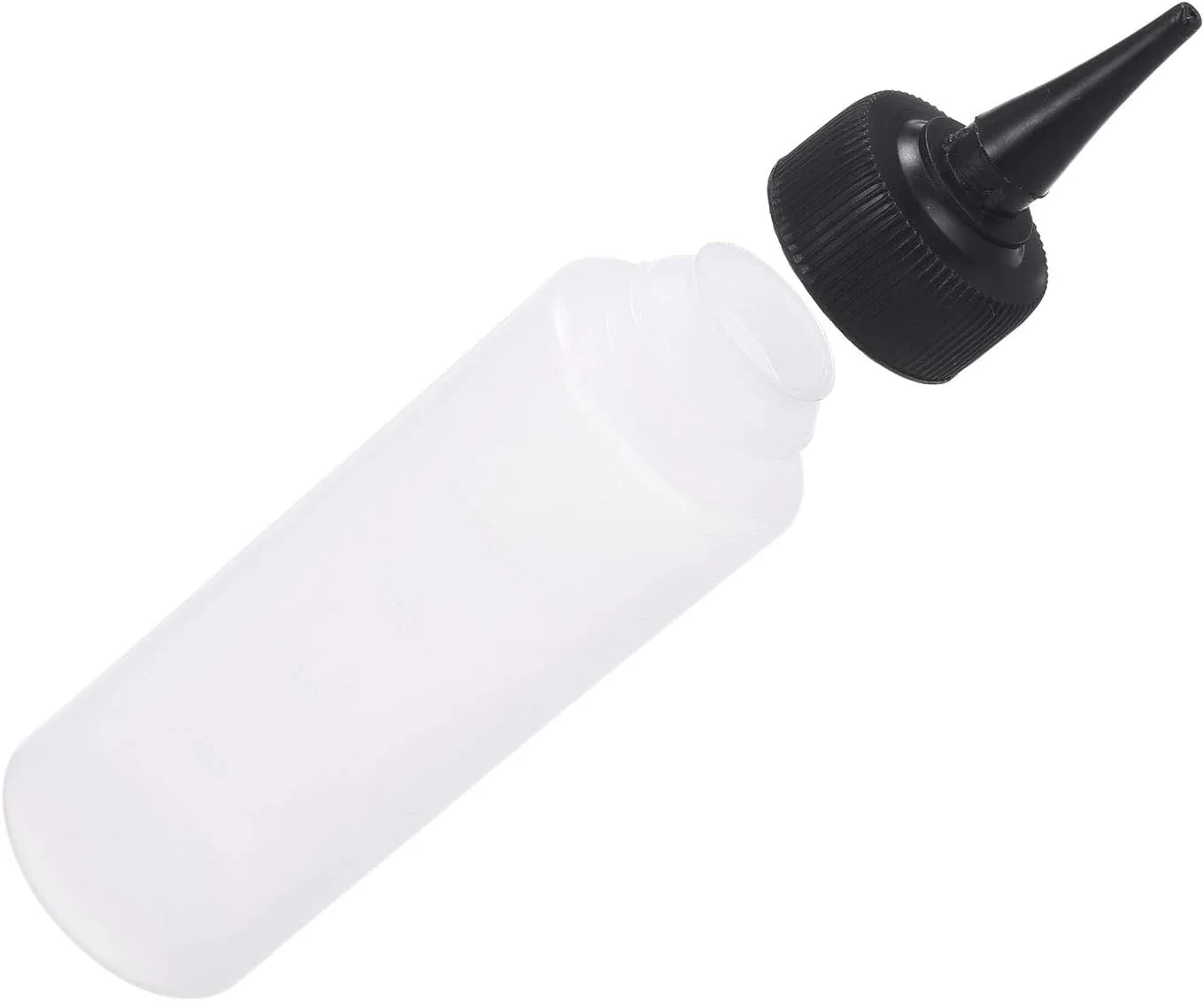 بطری فشاری Fawoonu، بطری مخلوط رنگ مو، بطری فشاری شامپو با نوک و درپوش مشکی بطری فشاری Fawoonu، بطری مخلوط رنگ مو، بطری فشاری شامپو با نوک و درپوش مشکی