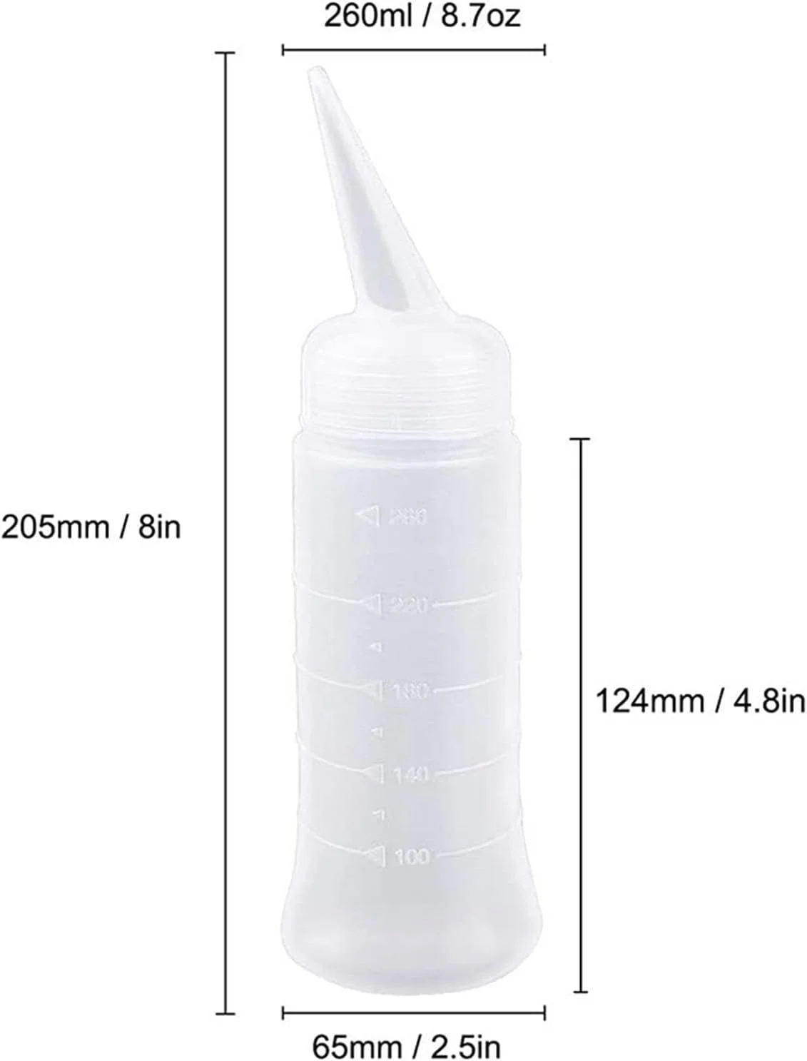 ست ۲ عددی بطری رنگ مو با نوک زاویه دار مناسب استفاده در سالن ست ۲ عددی بطری رنگ مو با نوک زاویه دار مناسب استفاده در سالن