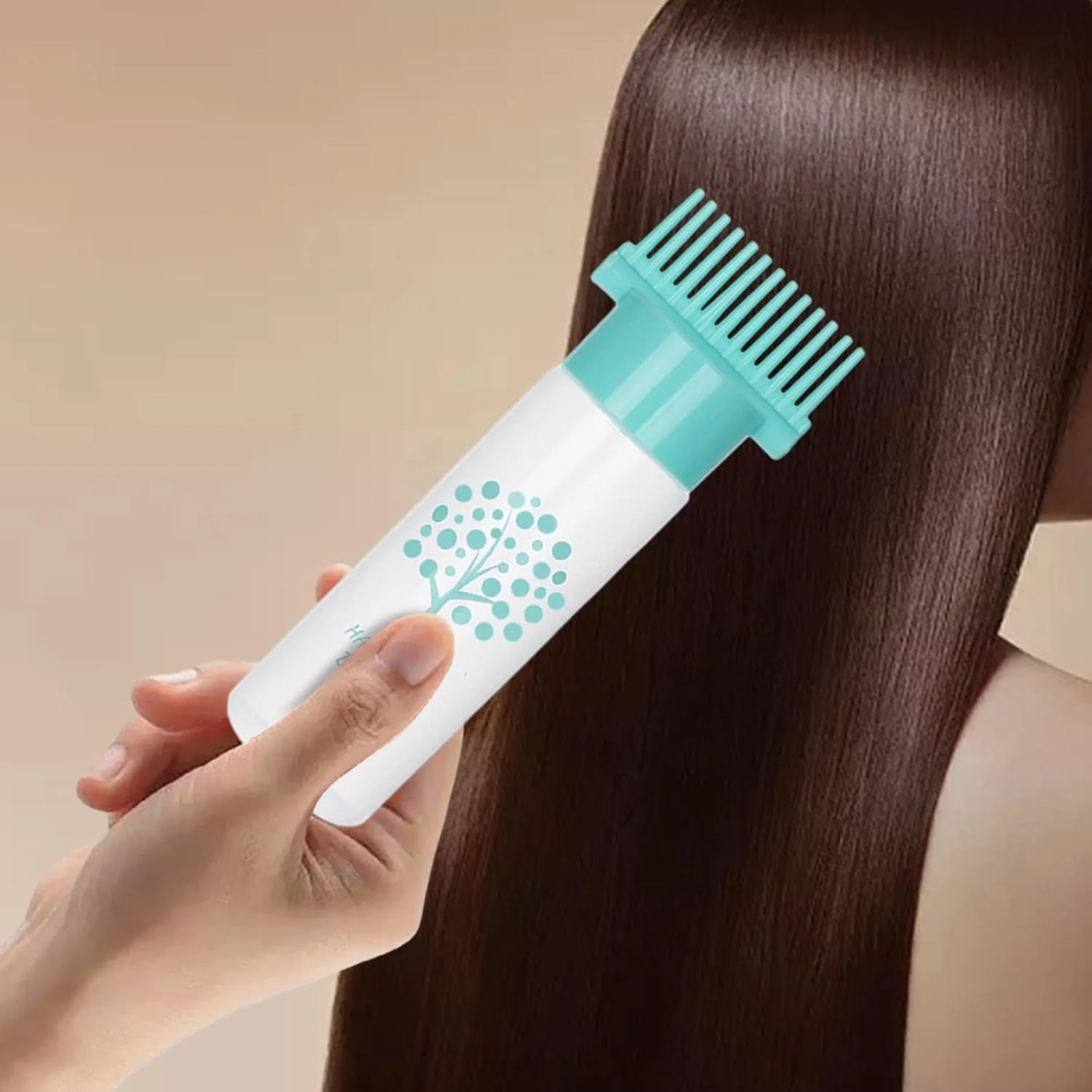 شیشه شانه دار رنگ مو FashionCha Roots، برس رنگ مو برای ریشه مو، آبی، 180 میلی لیتر شیشه شانه دار رنگ مو FashionCha Roots، برس رنگ مو برای ریشه مو، آبی، 180 میلی لیتر