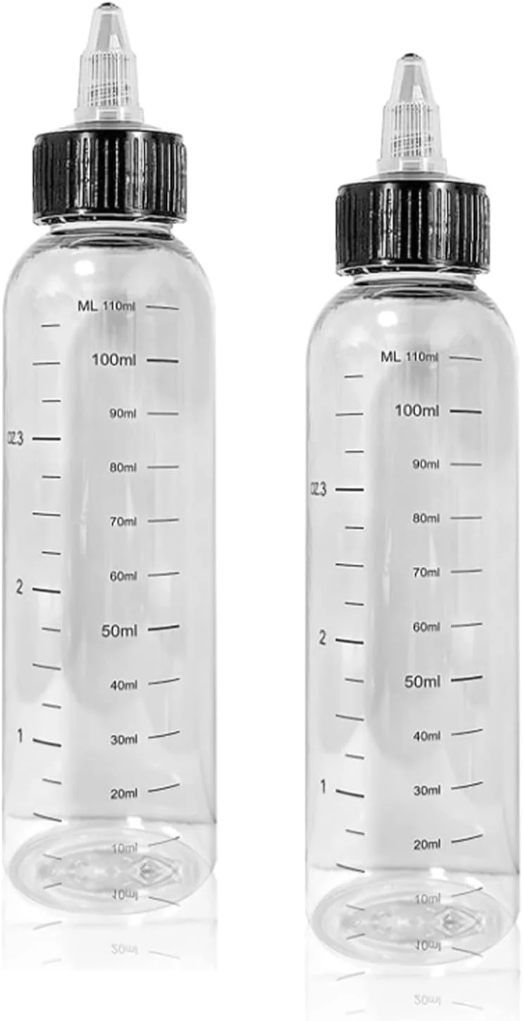 بطری روغن مو Gunwon، 2 عدد، بطری اپلیکاتور روغن فشاری 110 میلی لیتری با درپوش، بطری اپلیکاتور پلاستیکی فشاری رنگ مو، بطری های اپلیکاتور رنگ مو مدرج برای مراقبت از مو در سالن منزل بطری روغن مو Gunwon، 2 عدد، بطری اپلیکاتور روغن فشاری 110 میلی لیتری با درپوش، بطری اپلیکاتور پلاستیکی فشاری رنگ مو، بطری های اپلیکاتور رنگ مو مدرج برای مراقبت از مو در سالن منزل