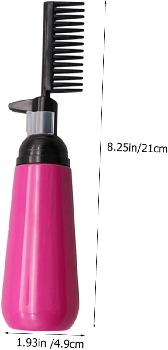 Healifty 2 عدد بطری اپلیکاتور شانه دار، بطری رنگ مو، بطری رنگرزی مو با شانه، بطری اپلیکاتور رنگ مو، رنگ تصادفی Healifty 2 عدد بطری اپلیکاتور شانه دار، بطری رنگ مو، بطری رنگرزی مو با شانه، بطری اپلیکاتور رنگ مو، رنگ تصادفی