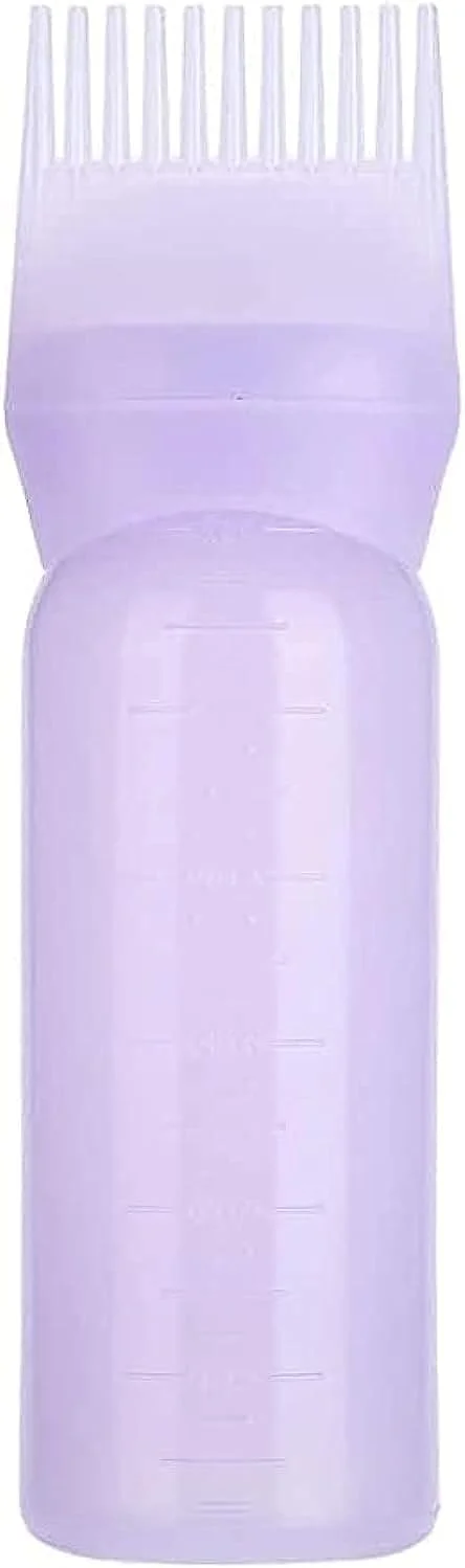 بطری اپلیکاتور شانه ریشه، بطری رنگ مو