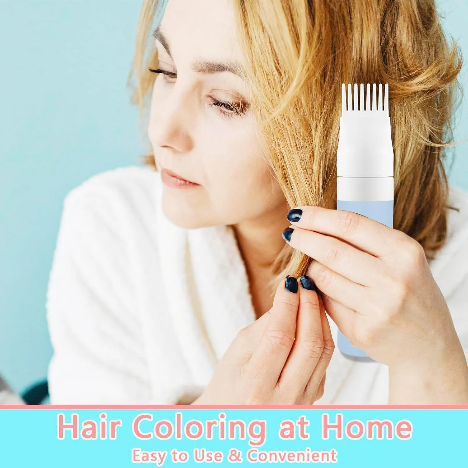 دو عدد بطری اپلیکاتور روغن مو سیلیکونی 80 میلی لیتری، بطری اپلیکاتور شانه ریشه سیلیکونی برای روغن مو، رنگ مو، روغن زدن مو، استفاده از روغن پوست سر با برس (آبی و خاکستری) دو عدد بطری اپلیکاتور روغن مو سیلیکونی 80 میلی لیتری، بطری اپلیکاتور شانه ریشه سیلیکونی برای روغن مو، رنگ مو، روغن زدن مو، استفاده از روغن پوست سر با برس (آبی و خاکستری)