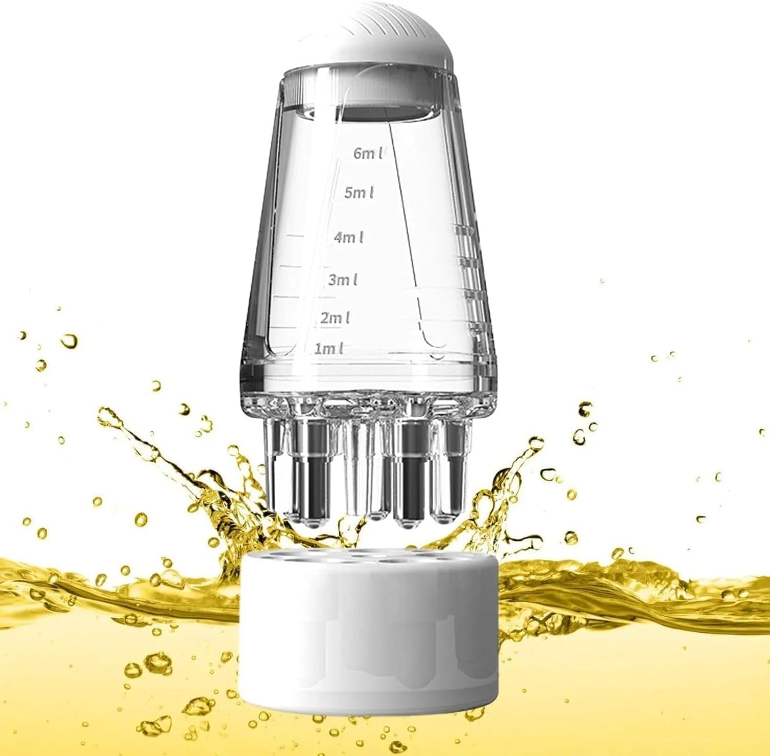 شانه اپلیکاتور روغن مو ZONVER، بطری اپلیکاتور شانه ریشه صاف برای روغن پوست سر، پخش کننده لوسیون ضد ریزش مو، ضد نشت، کنترل مقیاس 6 میلی لیتری، مراقبت از سالن، موهای چرب (6 میلی لیتر) شانه اپلیکاتور روغن مو ZONVER، بطری اپلیکاتور شانه ریشه صاف برای روغن پوست سر، پخش کننده لوسیون ضد ریزش مو، ضد نشت، کنترل مقیاس 6 میلی لیتری، مراقبت از سالن، موهای چرب (6 میلی لیتر)