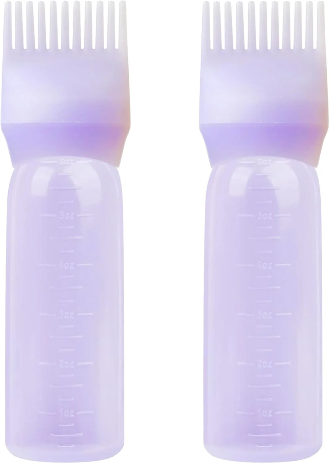 ست دو عددی بطری رنگ مو با برس و مقیاس مدرج، رنگ بنفش، 170 میلی لیتر ست دو عددی بطری رنگ مو با برس و مقیاس مدرج، رنگ بنفش، 170 میلی لیتر