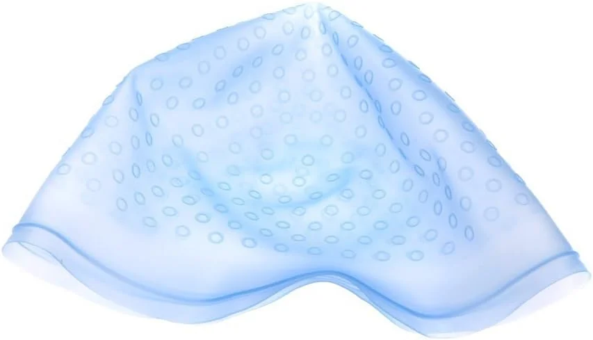 کلاه رنگ موی هایلایت چندبار مصرف سالنی با قلاب فلزی - آبی