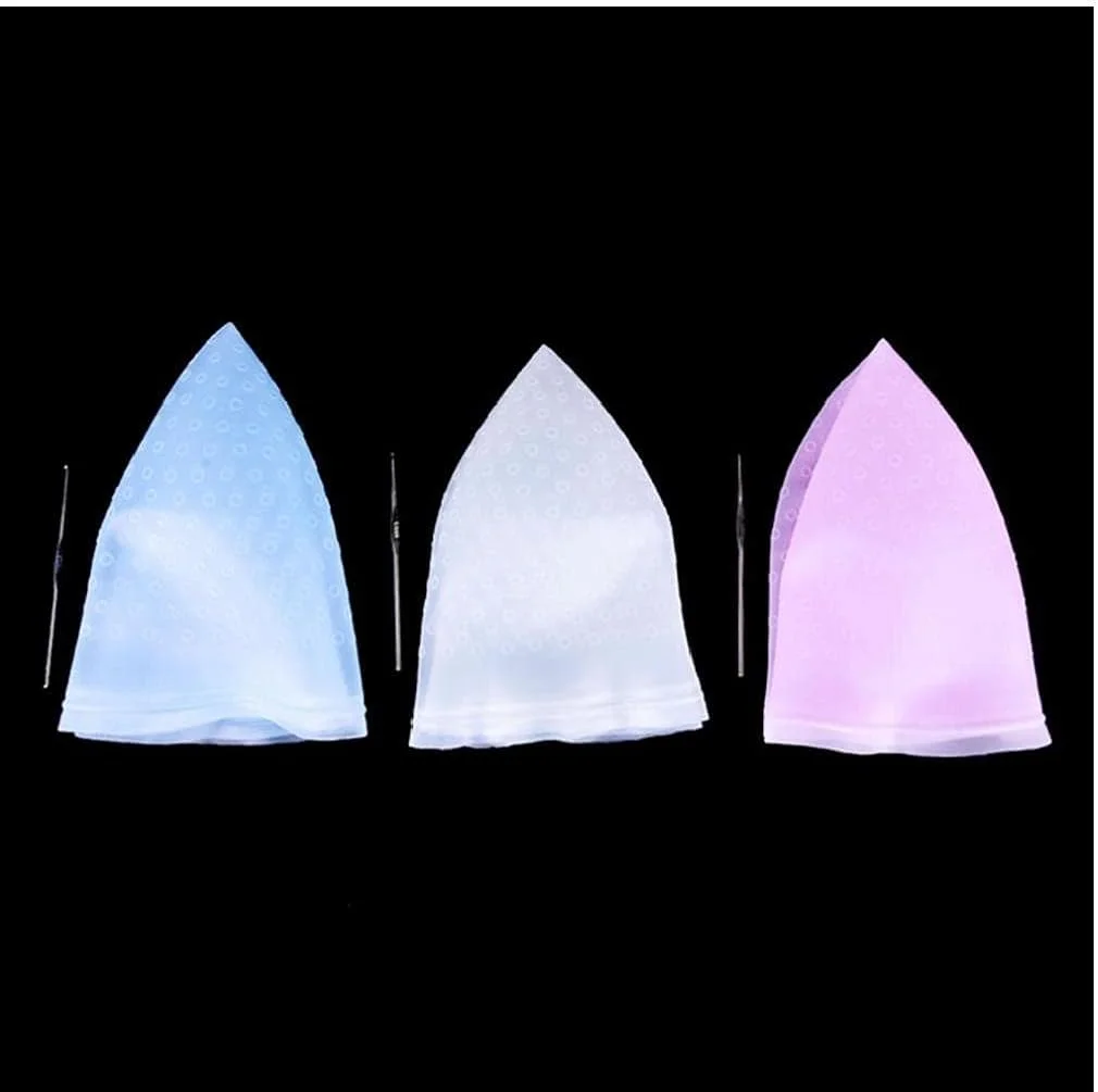 ابزار مو، کلاه رنگ مو سیلیکونی قابل استفاده مجدد با قلاب فلزی، کیت ابزار مد مو بنفش ابزار مو، کلاه رنگ مو سیلیکونی قابل استفاده مجدد با قلاب فلزی، کیت ابزار مد مو بنفش