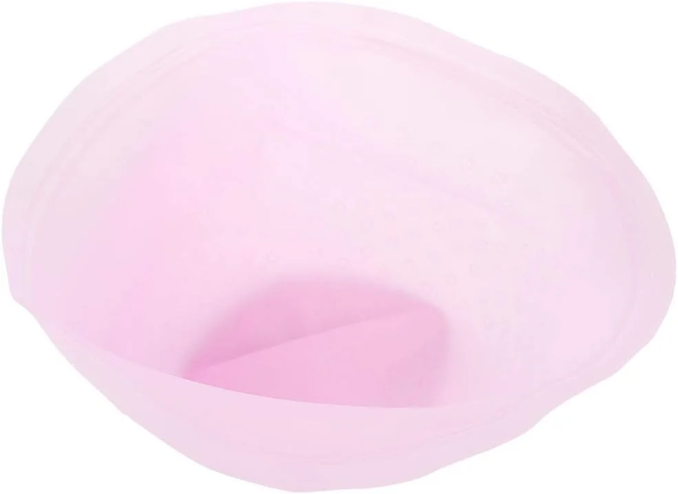 کلاه ژله ای سیلیکونی رنگ مو سالن، کلاه رنگ و هایلایت موی حرفه ای قابل استفاده مجدد با قلاب، ابزار آرایشگری سیلیکونی حرفه ای سالن (صورتی) کلاه ژله ای سیلیکونی رنگ مو سالن، کلاه رنگ و هایلایت موی حرفه ای قابل استفاده مجدد با قلاب، ابزار آرایشگری سیلیکونی حرفه ای سالن (صورتی)