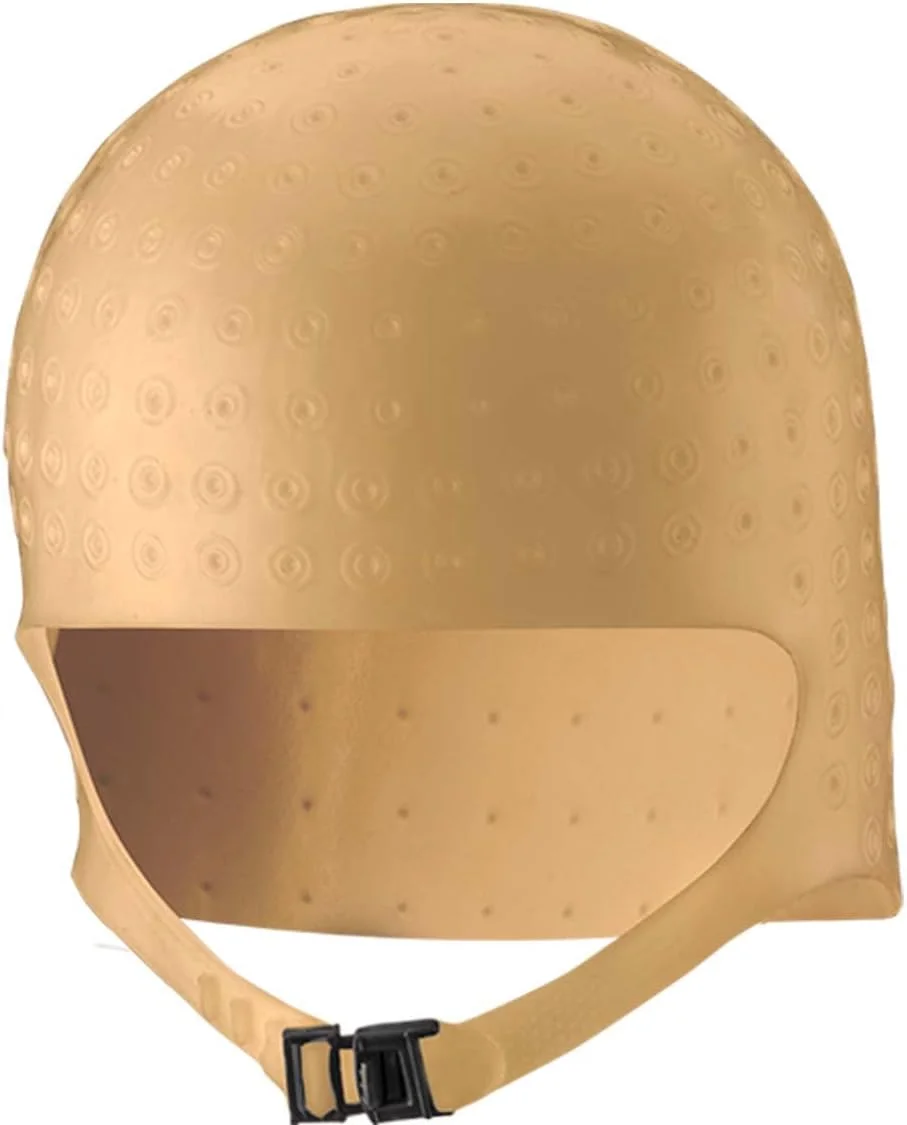 کلاه مش سیلیکونی موی سر Dompel مدل Romana 391-SA - طلایی