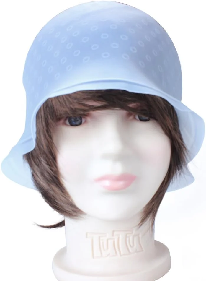 کلاه مش فویل دار ewinever، ابزار حرفه ای آرایشگری سیلیکونی سالن، به همراه قلاب رنگ مو کلاه مش فویل دار ewinever، ابزار حرفه ای آرایشگری سیلیکونی سالن، به همراه قلاب رنگ مو