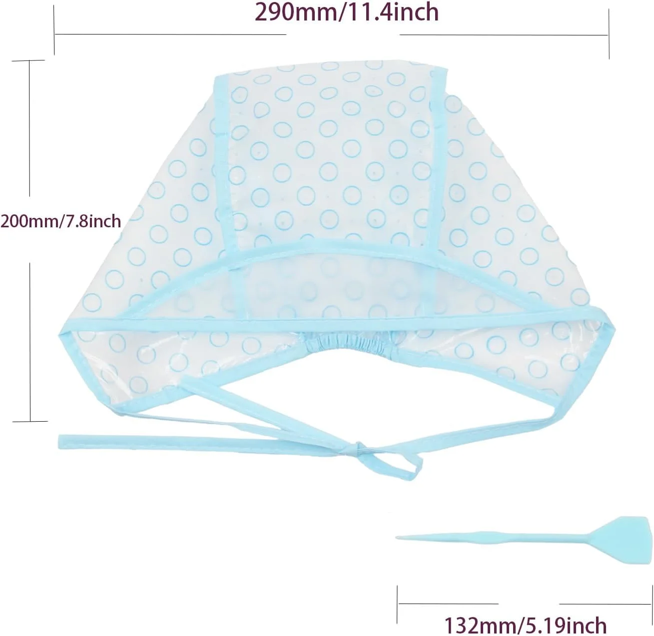 کلاه مش مو JFFX، کیت رنگ مو با قلاب پلاستیکی برای رنگ کردن مو در خانه و سالن کلاه مش مو JFFX، کیت رنگ مو با قلاب پلاستیکی برای رنگ کردن مو در خانه و سالن