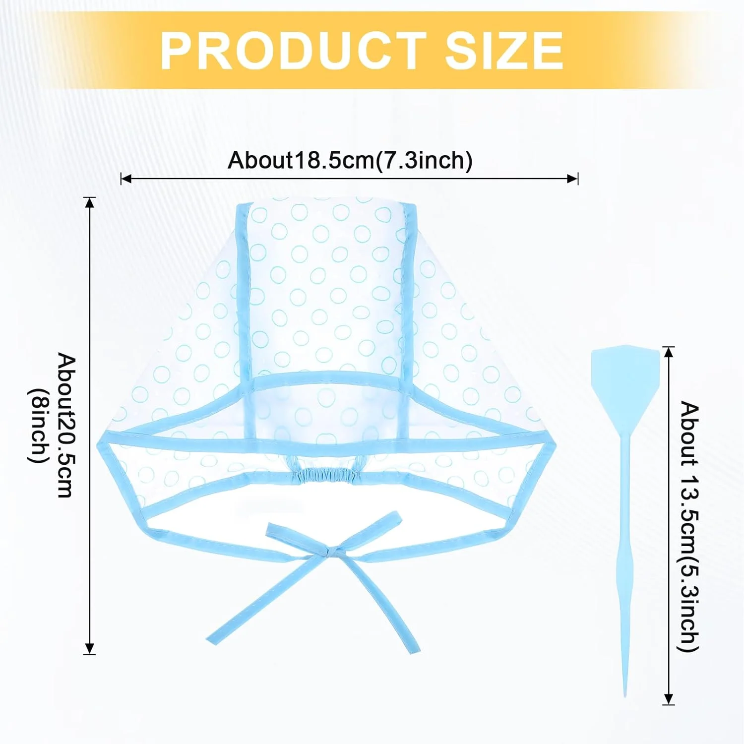 ۳ عدد کلاه مش مو، کلاه یکبار مصرف برای مش کردن مو، همراه با ۳ عدد قلاب پلاستیکی برای رنگ کردن، دکلره، استفاده در سالن و آرایشگری شخصی (آبی) ۳ عدد کلاه مش مو، کلاه یکبار مصرف برای مش کردن مو، همراه با ۳ عدد قلاب پلاستیکی برای رنگ کردن، دکلره، استفاده در سالن و آرایشگری شخصی (آبی)