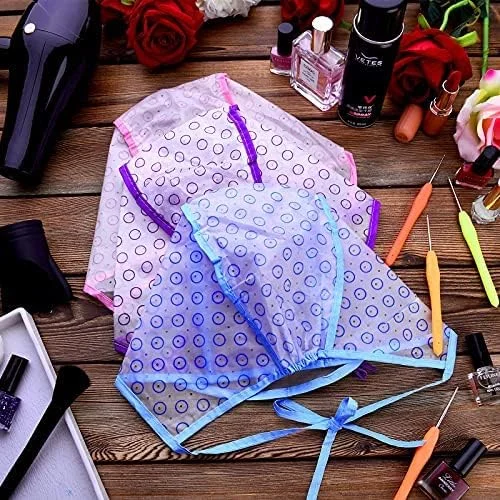 ویدرس 6 تکه کلاه مش هایلایت، کلاه رنگ مو سالنی با 4 عدد سوزن هایلایت مو و قلاب بافی برای رنگ کردن مو، ابزار آرایشگری ویدرس 6 تکه کلاه مش هایلایت، کلاه رنگ مو سالنی با 4 عدد سوزن هایلایت مو و قلاب بافی برای رنگ کردن مو، ابزار آرایشگری