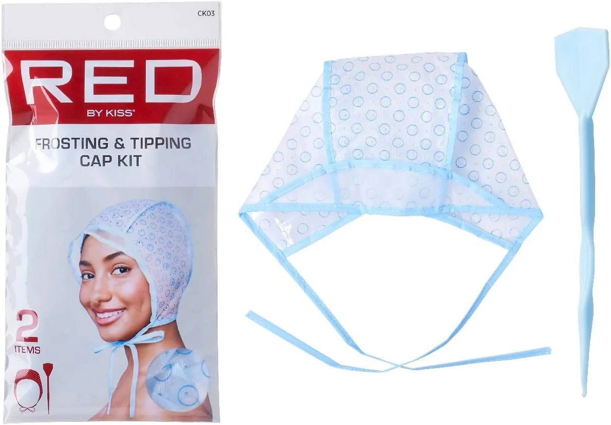کیت رنگ مو و هایلایت رد بای کیس، شامل کلاه مش و سوزن (کیت 2 تکه) کیت رنگ مو و هایلایت رد بای کیس، شامل کلاه مش و سوزن (کیت 2 تکه)