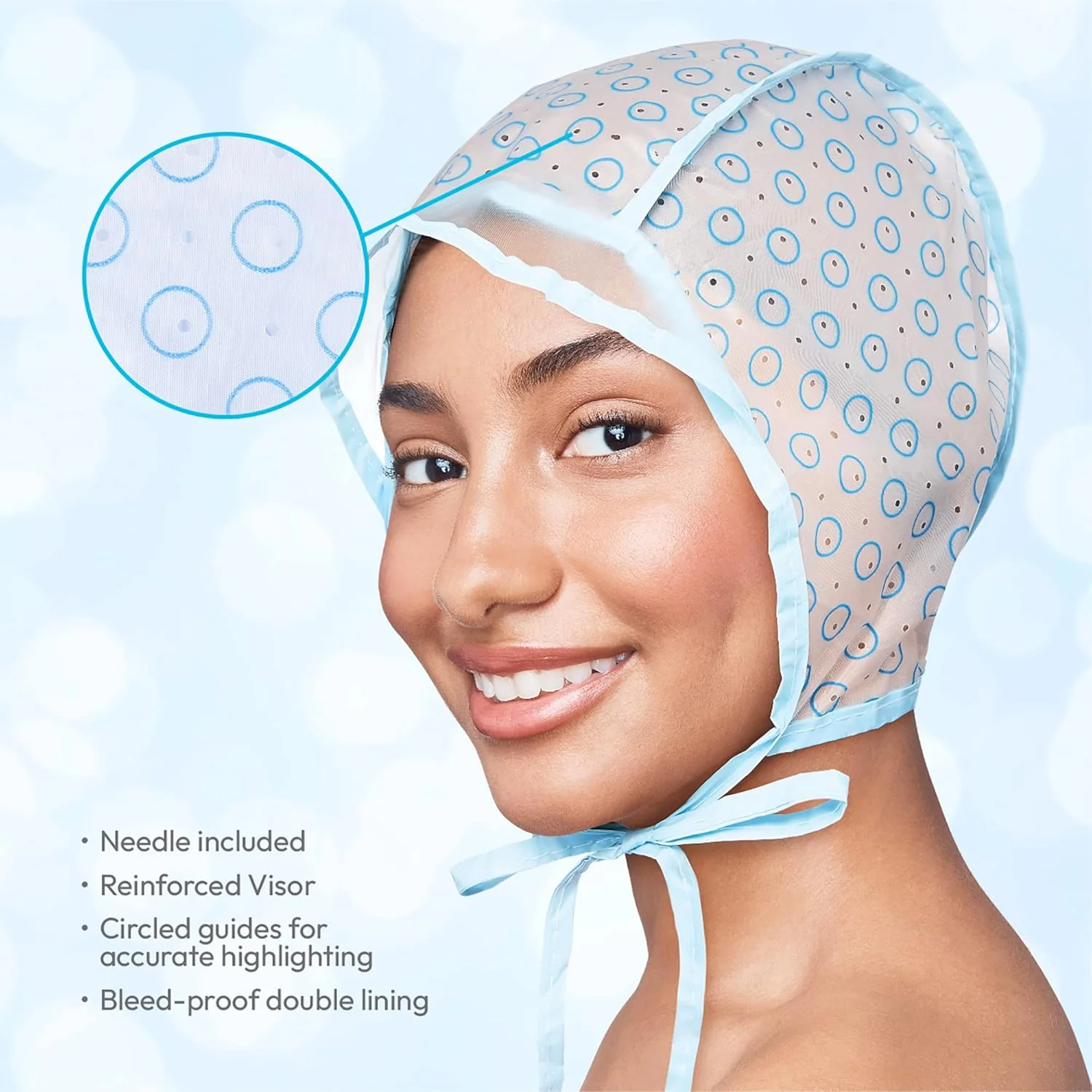 کیت رنگ مو و هایلایت رد بای کیس، شامل کلاه مش و سوزن (کیت 2 تکه) کیت رنگ مو و هایلایت رد بای کیس، شامل کلاه مش و سوزن (کیت 2 تکه)