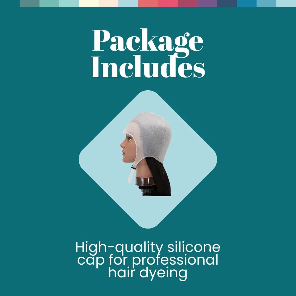 کلاه مش سیلیکونی موی سر دامپل سفید | مدل رومانا 390-SA | هایلایت با کیفیت سالن برای انواع مو کلاه مش سیلیکونی موی سر دامپل سفید | مدل رومانا 390-SA | هایلایت با کیفیت سالن برای انواع مو