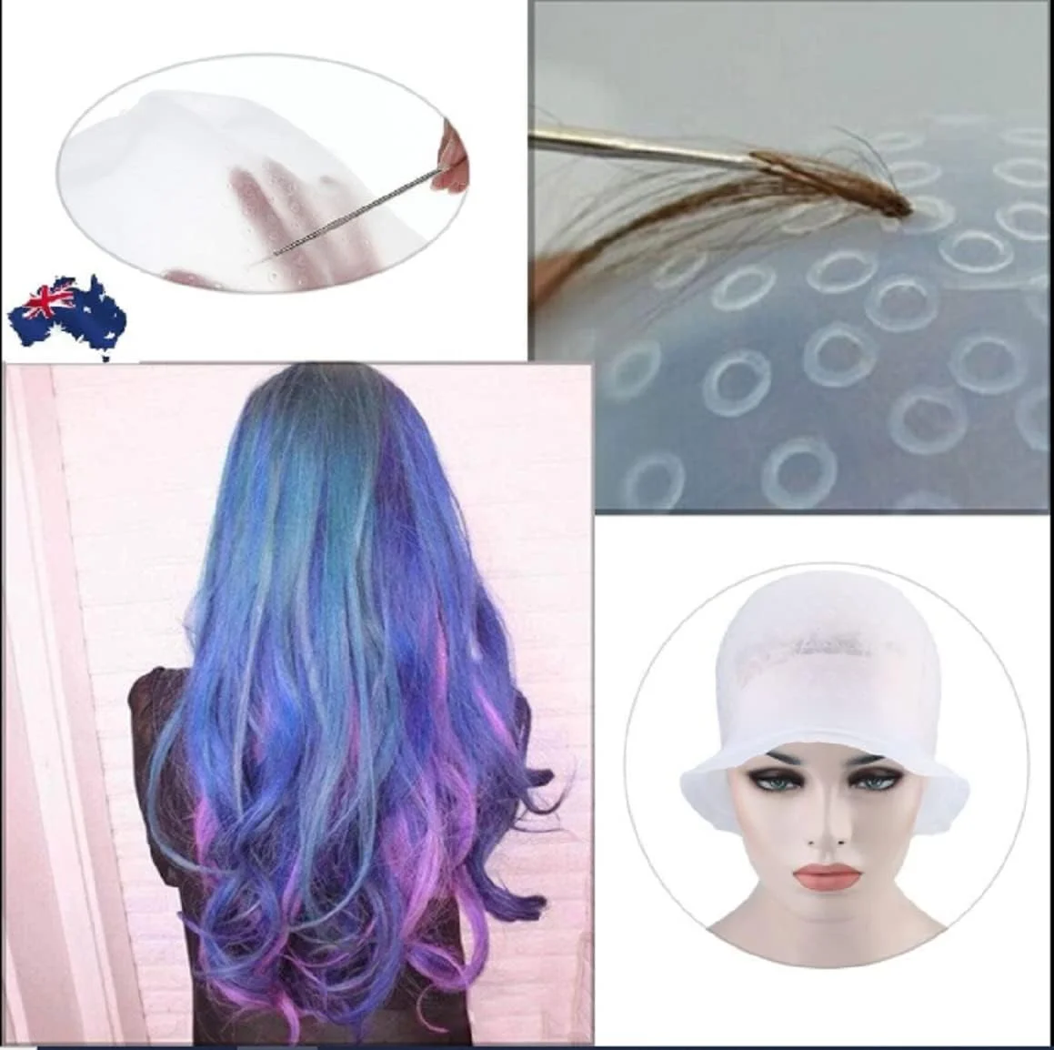 کلاه مش سیلیکونی حرفه ای MAGICAP Pro Salon به همراه قلاب رایگان کلاه مش سیلیکونی حرفه ای MAGICAP Pro Salon به همراه قلاب رایگان