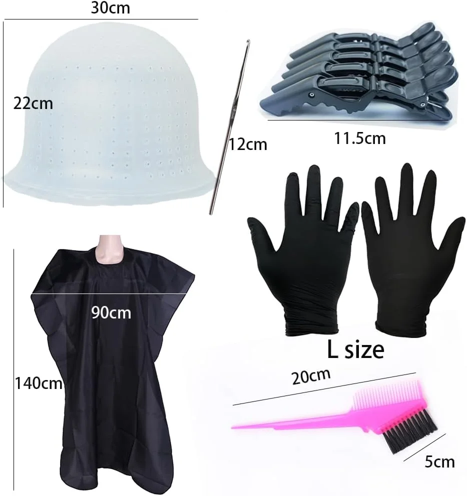 کلاه مش سیلیکونی سوراخ دار به همراه قلاب و ابزار رنگ مو کلاه مش سیلیکونی سوراخ دار به همراه قلاب و ابزار رنگ مو