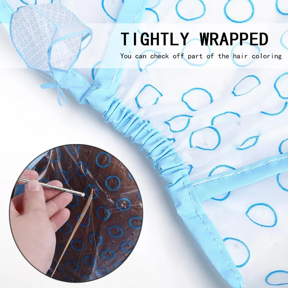 ست ۱۴ تکه هایلایت مو TRKETK، شامل ۶ کلاه یکبار مصرف مش مو با ۴ سوزن قلاب پلاستیکی، ۲ قلاب و ۲ برس رنگ مو، کلاه هایلایت رنگ مو برای استفاده در سالن و رنگ کردن مو در خانه ست ۱۴ تکه هایلایت مو TRKETK، شامل ۶ کلاه یکبار مصرف مش مو با ۴ سوزن قلاب پلاستیکی، ۲ قلاب و ۲ برس رنگ مو، کلاه هایلایت رنگ مو برای استفاده در سالن و رنگ کردن مو در خانه