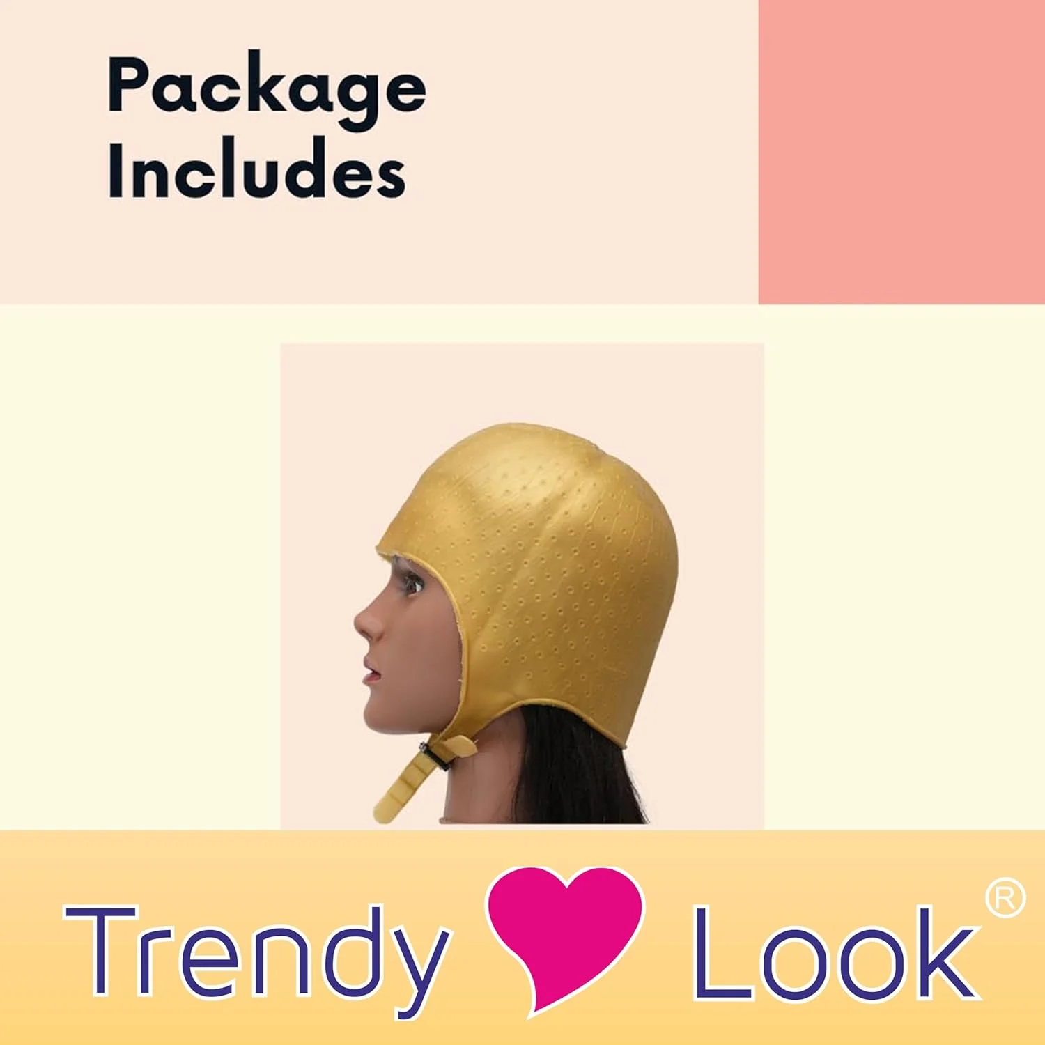 کلاه مش مو سیلیکونی طلایی رنگ | مدل آتناس | کلاه مش مو | هایلایت مو با کیفیت سالنی | مناسب برای انواع مو کلاه مش مو سیلیکونی طلایی رنگ | مدل آتناس | کلاه مش مو | هایلایت مو با کیفیت سالنی | مناسب برای انواع مو